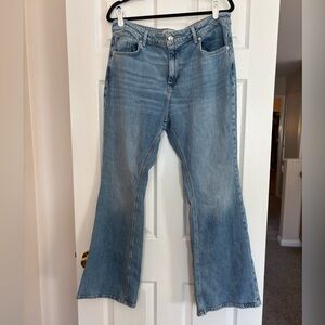 Petite flare jeans